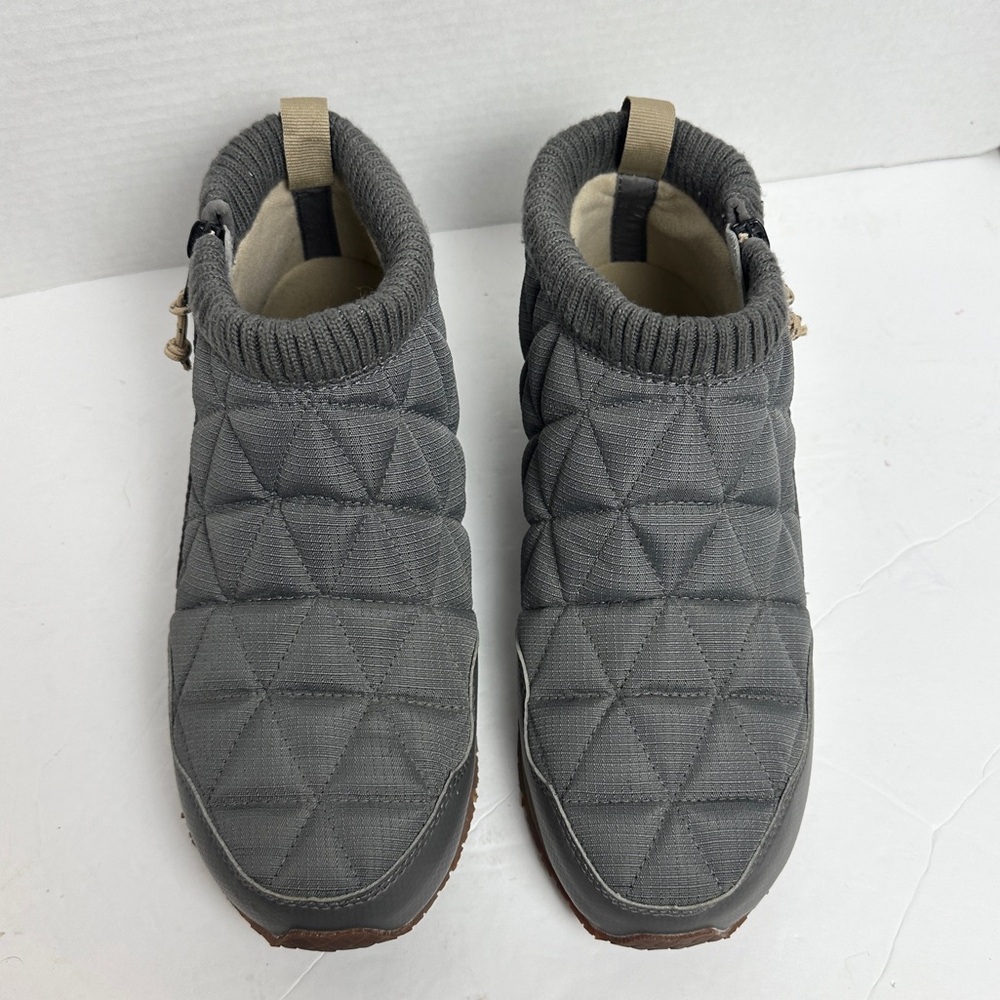 Teva ReEMBER Mid Slip-On Quilted Outdoor Bootie in Gray Mens Size 7 - Picture 5 of 11